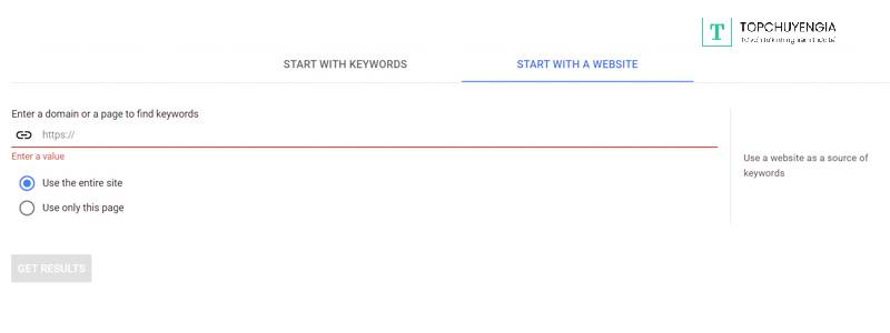 Google Keyword Planner Hack